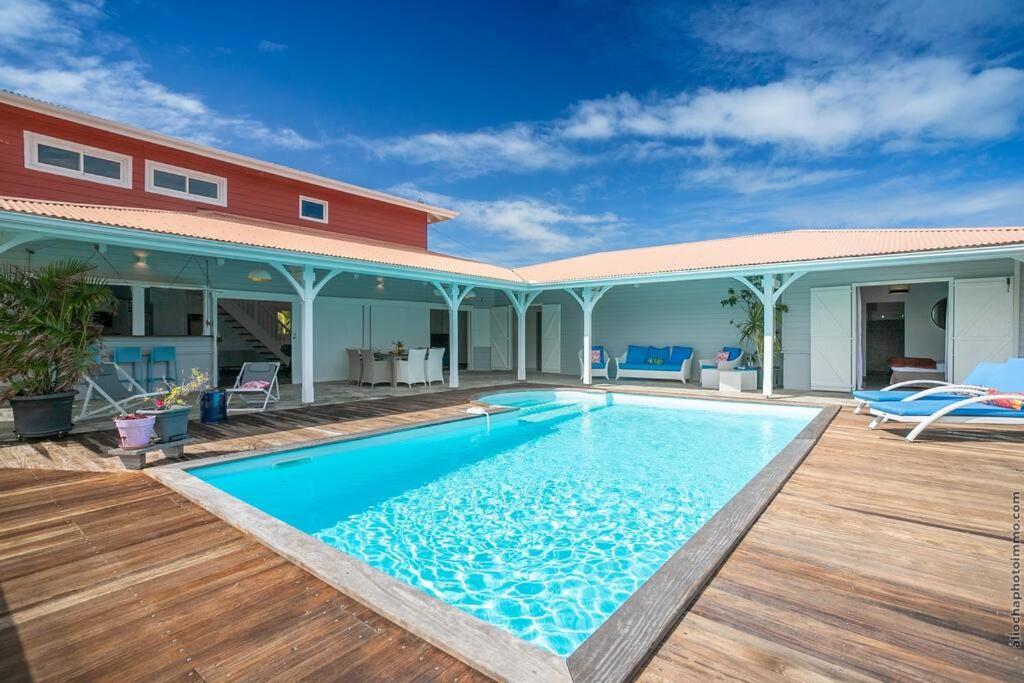 Luxueuse Villa Katleya, Vue Mer เลอโวแกล็ง ภายนอก รูปภาพ