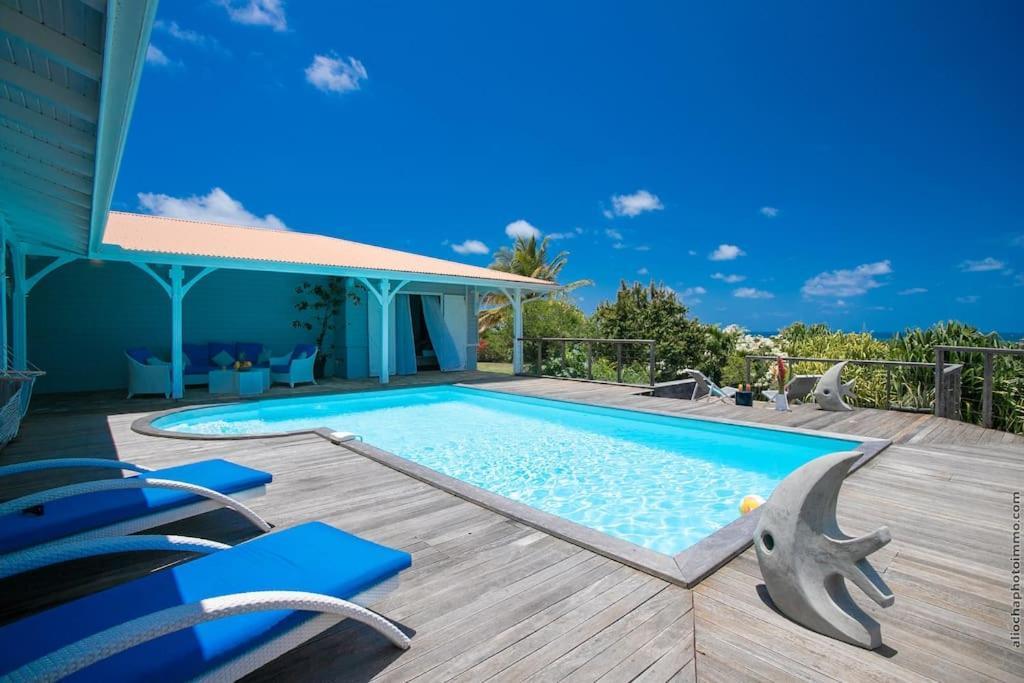 Luxueuse Villa Katleya, Vue Mer เลอโวแกล็ง ภายนอก รูปภาพ